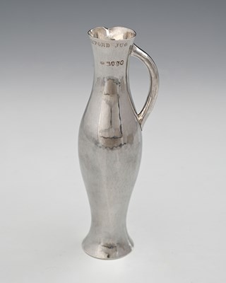 Lot 440 - 'The Oxford Jug', a Victorian silver slender...