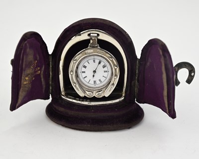 Lot 178 - A Victorian cased novelty miniature silver...
