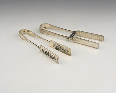 Lot 58 - Two Victorian silver servers, to include a...