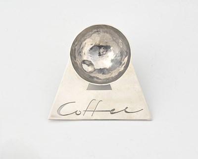 Lot 141 - An Elizabeth II silver coffee caddy spoon,...