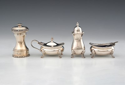 Lot 367 - An Elizabeth II silver-mounted pepper grinder,...