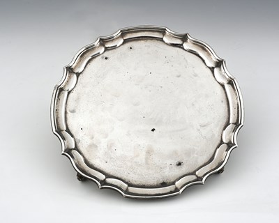 Lot 119 - An Elizabeth II silver salver, after the...