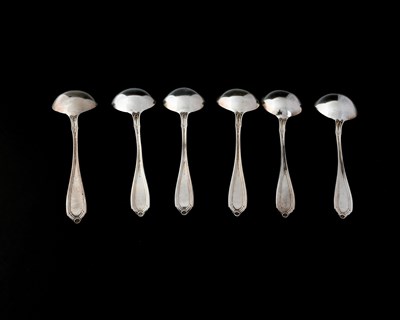 Lot 126 - Bailey Banks & Biddle Co., a set of six...