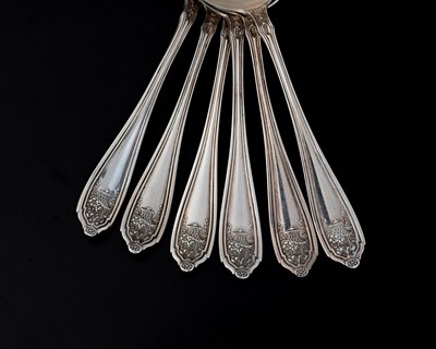 Lot 126 - Bailey Banks & Biddle Co., a set of six...