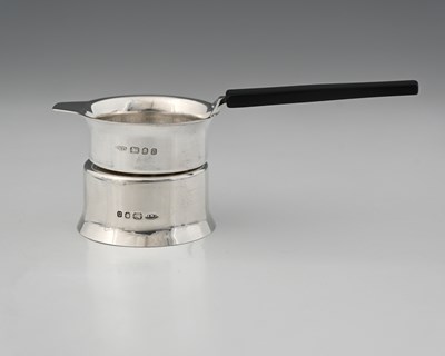 Lot 162 - Christopher Lawrence, a silver tea strainer...