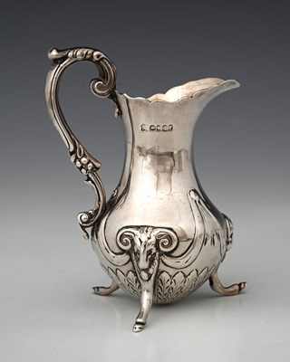 Lot 351 - A Victorian silver cream jug, in the...