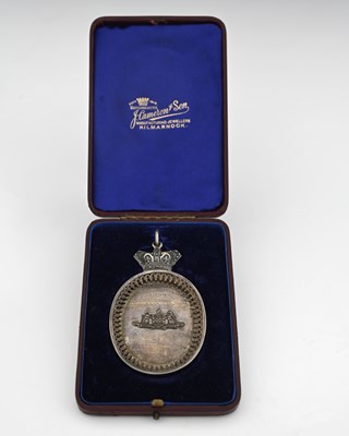 Lot 702 - A late Victorian silver Scottish prize...