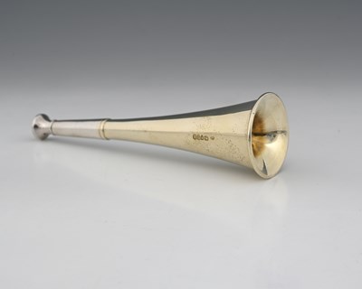 Lot 282 - A Victorian silver parcel-gilt novelty table...
