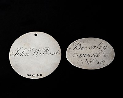 Lot 693 - York interest, two silver medals, one a race...