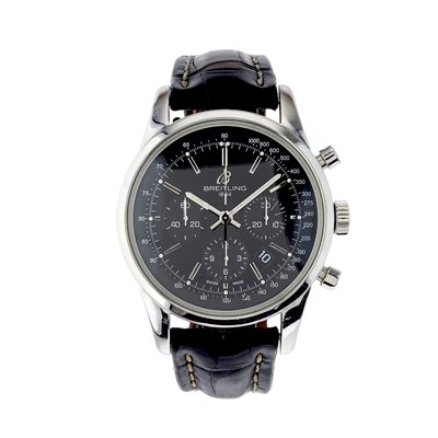 Lot 249 - Breitling, a stainless steel Transocean...