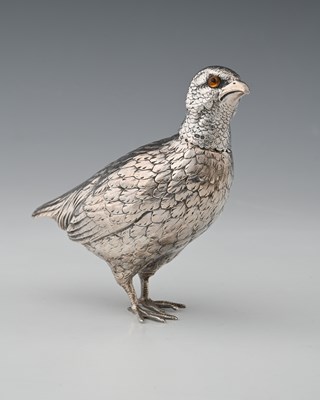 Lot 180 - An Edwardian novelty silver zoomorphic vessel...