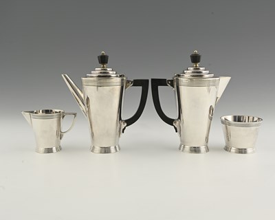 Lot 156 - Keith Murray for Mappin and Webb, an Art Deco...
