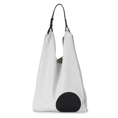 Lot 375 - Jil Sander, a leather tote bag.