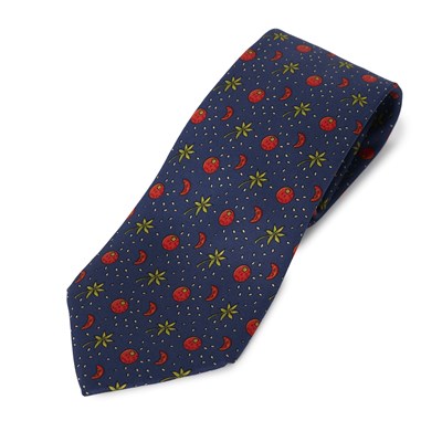 Lot 368 - Hermes, a silk tie.