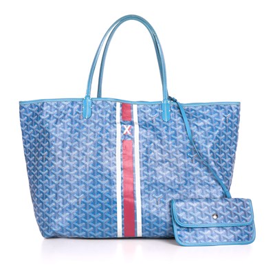 Lot 307 - Goyard, a Saint Louis GM handbag and pouch,...