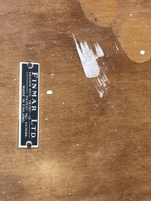 Lot 252 - Alvar Aalto for Finmar, an Art Deco model 60...