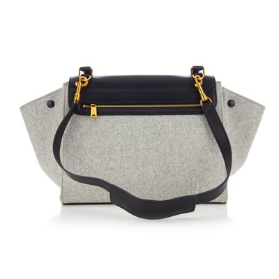 Lot 293 - Celine, a Trapeze handbag, designed with a...