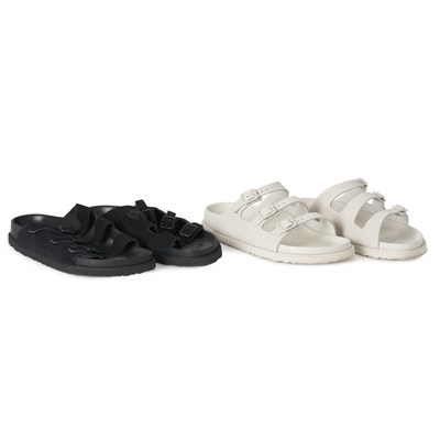 Lot 286 - Birkenstock, two pairs of unworn Florida Fresh Avantgarde sandals.