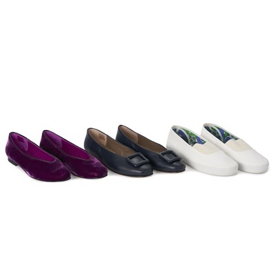 Lot 440 - Penelope Chilvers, three pairs of unworn shoes.