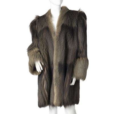 Lot 511 - A 1960s Ethiopian Gelada monkey fur coat.
