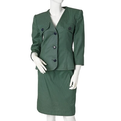 Lot 342 - Givenchy, a vintage skirt suit.