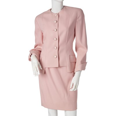 Lot 474 - Valentino Boutique, a vintage skirt suit.