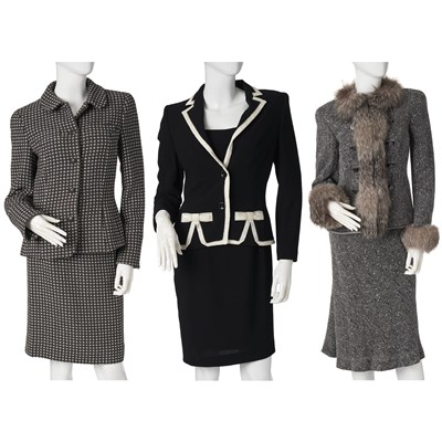 Lot 451 - Rena Lange, three vintage outfits.
