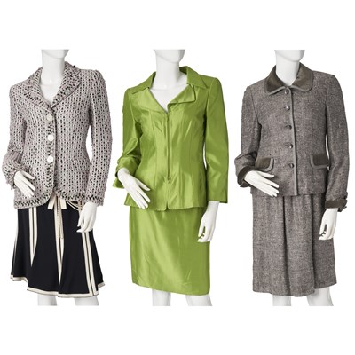 Lot 331 - Rena Lange, three vintage outfits.