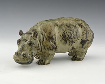 Lot 569 - Knud Kyhn for Royal Copenhagen, a stoneware...