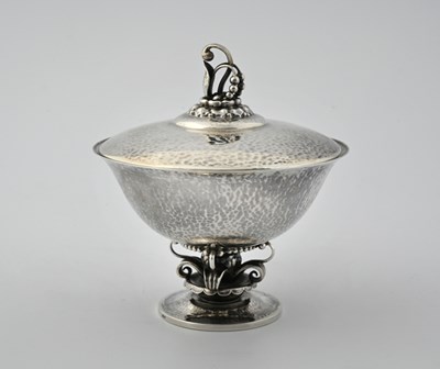 Lot 124 - Georg Jensen, a Danish Skonvirke silver...