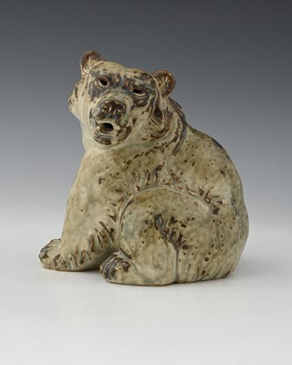 Lot 571 - Knud Kyhn for Royal Copenhagen, a stoneware...