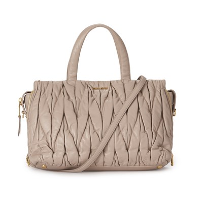 Lot 425 - Miu Miu, a Matelasse handbag.