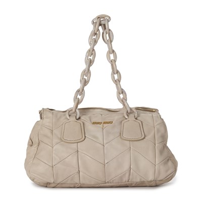 Lot 426 - Miu Miu, a nappa leather Patchwork handbag.
