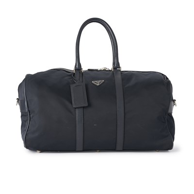 Lot 444 - Prada, a Tessuto duffle travel bag.