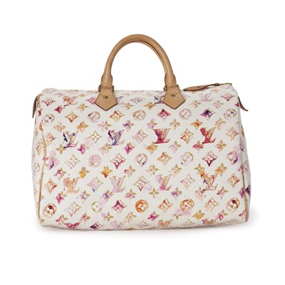 Lot 395 - Louis Vuitton x Richard Prince, a Watercolour Aquarelle Speedy 35 handbag.