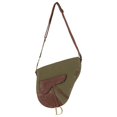 Lot 330 - Christian Dior, a large Baudrier Saddle bag.