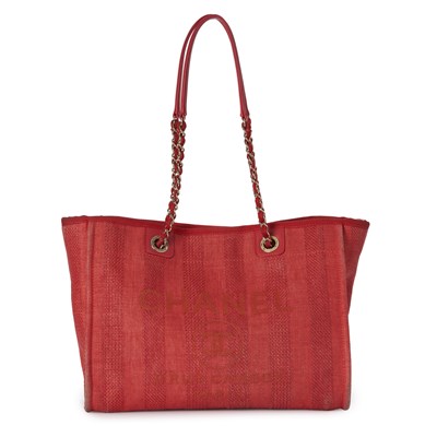 Lot 310 - Chanel, a Deauville Shopping Tote.