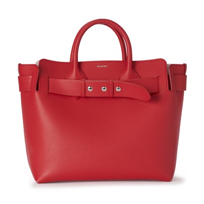 Lot 287 - Burberry, a red Belt bag.
