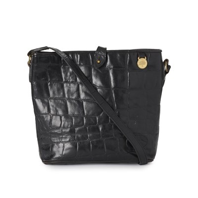 Lot 433 - Mulberry, a vintage congo leather bucket bag.