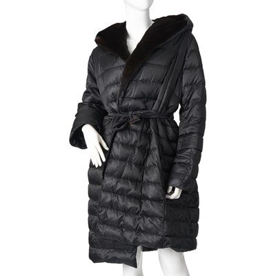 Lot 419 - Max Mara, a reversible nylon coat.