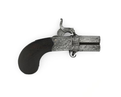 Lot 254 - Rigby of Dublin, A double barrel percussion...