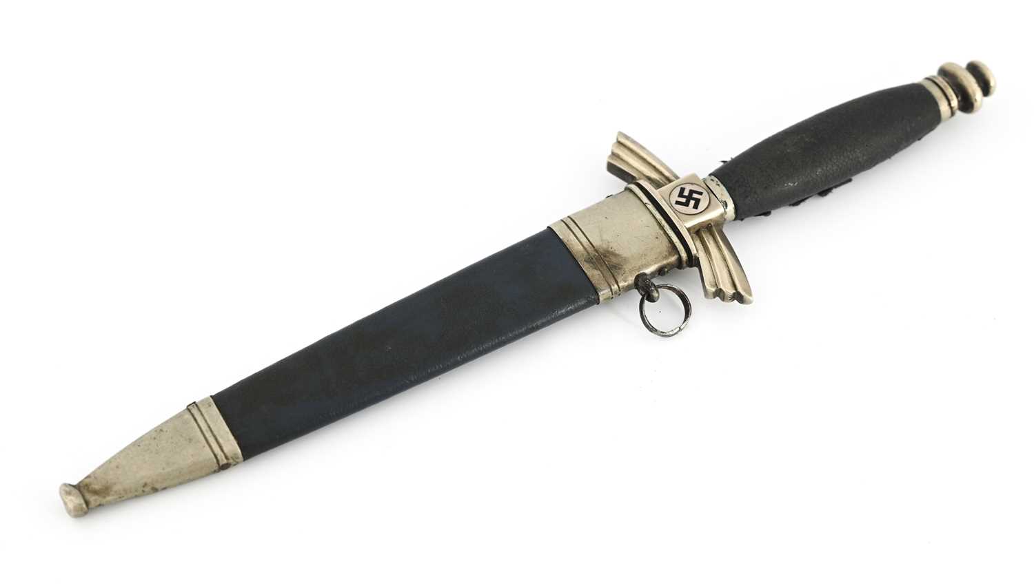 Lot 259 - A German Third Reich NSFK dagger and scabbard...