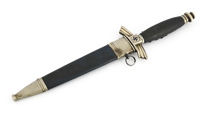Lot 259 - A German Third Reich NSFK dagger and scabbard...