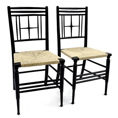 Lot 426 - Liberty and Co, a pair of Arts and Crafts...