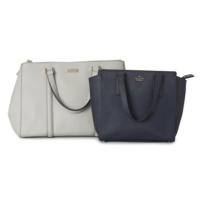 Lot 379 - Kate Spade, two saffiano leather handbags.