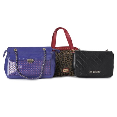 Lot 428 - Moschino, three handbags.