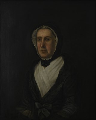 Lot 333 - British School, mid-19th Century, portrait of...