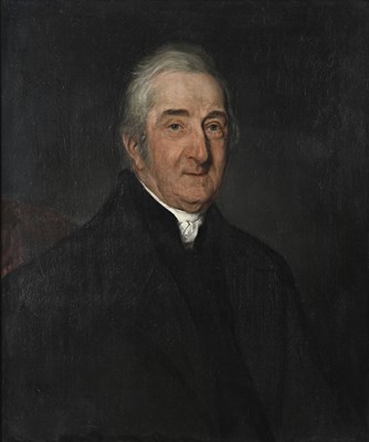 Lot 348 - British School, mid-19th Century, portrait of...