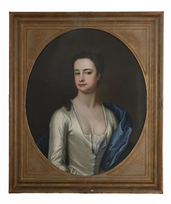 Lot 353 - After Enoch Seeman, portrait of Mary Elizabeth...