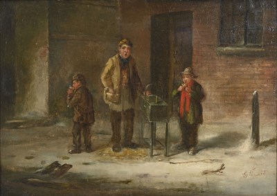 Lot 331 - E.F. (mid-19th Century), The Street Vendor,...